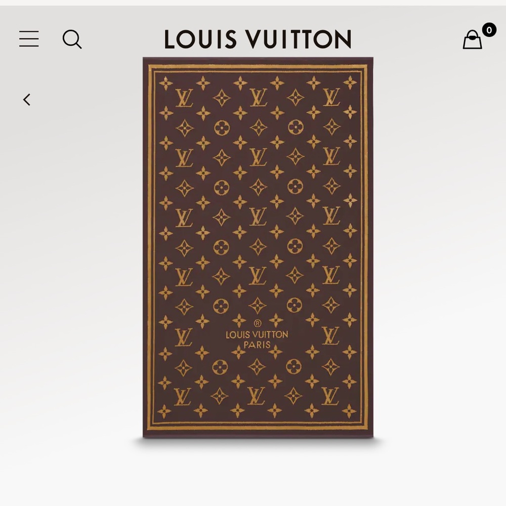 Louis Vuitton oversized beach towel - Picture 2 of 7